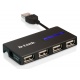 Карманный USB 2.0 концентратор D-Link DUB-104 в Лыткарино, USB хаб DLink DUB104 (Лыткарино)