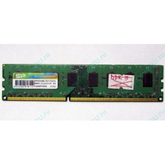 НЕРАБОЧАЯ память 4Gb DDR3 SP (Silicon Power) SP004BLTU133V02 1333MHz pc3-10600 (Лыткарино)