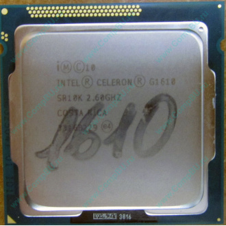 Процессор Intel Celeron G1610 (2x2.6GHz /L3 2048kb) SR10K s.1155 (Лыткарино)