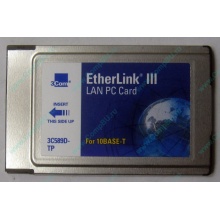 Сетевая карта 3COM Etherlink III 3C589D-TP (PCMCIA) без LAN кабеля (без хвоста) - Лыткарино